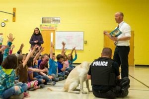 Public Education Educator Resources Dog Visit Police